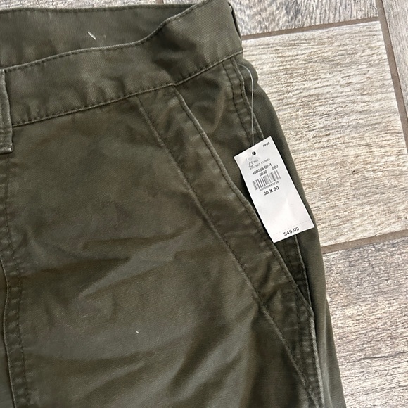 Workwear Carpenter Pants Old Navy Brand Olive Green 36x30 - Picture 4 of 6